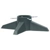 vidaXL Support de sapin de No&euml;l Vert 55,5x55,5x15 cm