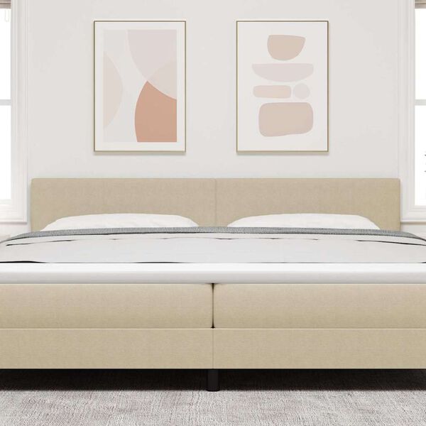 vidaXL T&ecirc;te de lit Gris Vert Clair 200 cm Cuir synth&eacute;tique