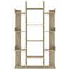 vidaXL Bibliothèque Chêne Sonoma 86x25,5x140 cm Bois d’ingénierie
