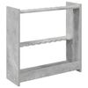 vidaXL Support de queue de billard Bois d'ing&eacute;nierie 60 x 20 x 57 cm