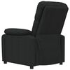 vidaXL Fauteuil inclinable Noir Tissu