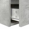 vidaXL Tables de chevet murales 2 pcs gris b&eacute;ton 38x34x40 cm