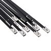 vidaXL Attache de c&acirc;ble 12 pc 4,6 x 800 mm Noir