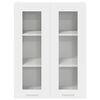 vidaXL Armoire suspendue Blanc 60 x 31 x 80 cm Bois d'ing&eacute;nierie