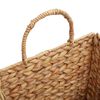 vidaXL Panier suspendu Naturel 30 x 17,5 x 49,5 cm Jacinthe d'eau