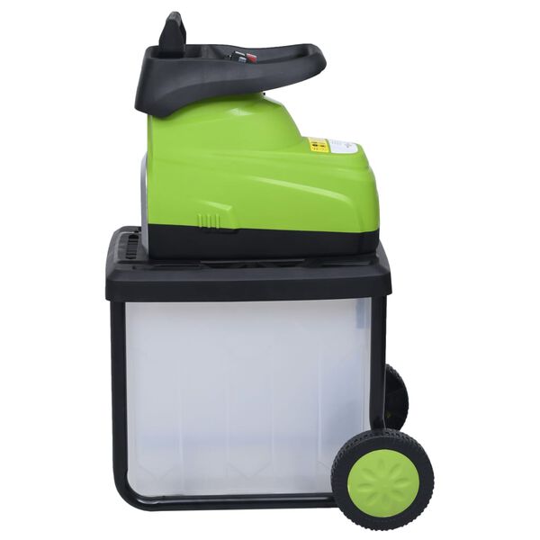 vidaXL Broyeur &eacute;lectrique de jardin avec sac de collecte 2800 W