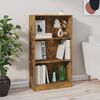 vidaXL Biblioth&egrave;que Ch&ecirc;ne fum&eacute; 60x24x109 cm Bois d'ing&eacute;nierie