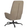 vidaXL Chaise de relaxation Gris clair Similicuir daim