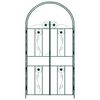 vidaXL Arche de jardin Uni Vert 115 x 37 x 226 cm