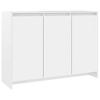 vidaXL Buffet Blanc 102x33x75 cm Bois d'ing&eacute;nierie