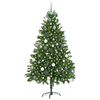 vidaXL Sapin de No&euml;l avec 300 LED avec support Vert 180 cm PE