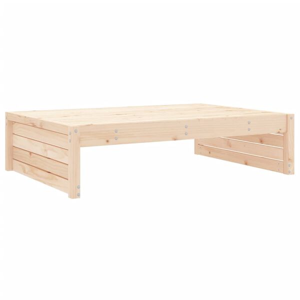 vidaXL Salon de jardin 4 pcs bois massif de pin