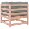 vidaXL Salon de jardin 6 pcs et coussins bois massif sapin de douglas