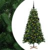 vidaXL Sapin de No&euml;l artificiel avec boules 120 cm 150 LED Blanc chaud