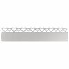 vidaXL Bordures de pelouse 10 pc 103 x 0,05 x 22 cm Acier inoxydable