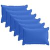 vidaXL Housse de coussin 6 pc HOUTEN Bleu royal 50 x 75 cm Polyester