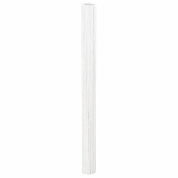 vidaXL Cloison de s&eacute;paration blanc largeur 800 cm hauteur 165 cm bambou