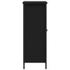 vidaXL Buffet noir 70x30x80 cm bois d'ingénierie