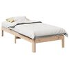 vidaXL Cadre de lit sans matelas 80x200 cm bois massif de pin
