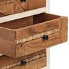 vidaXL Armoire &agrave; tiroirs 45 x 30 x 105 cm Bois de r&eacute;cup&eacute;ration massif