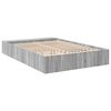 vidaXL Cadre de lit sans matelas sonoma gris 140x200 cm