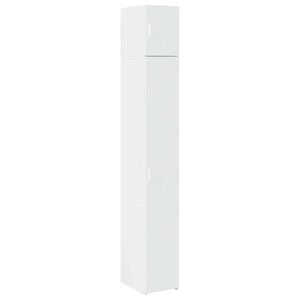 vidaXL Armoire de rangement mince blanc 30x42,5x225 cm