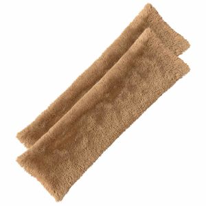 vidaXL Coussin avec oreiller HEERLEN Taupe 40 x 145 cm Fleece PV