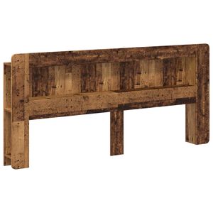 vidaXL Cabinet de T&ecirc;te de Lit Bois ancien Bois d&rsquo;ing&eacute;nierie