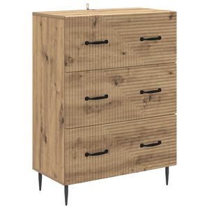 vidaXL Armoire &agrave; tiroirs 66 x 34,5 x 89,5 cm Bois d'ing&eacute;nierie