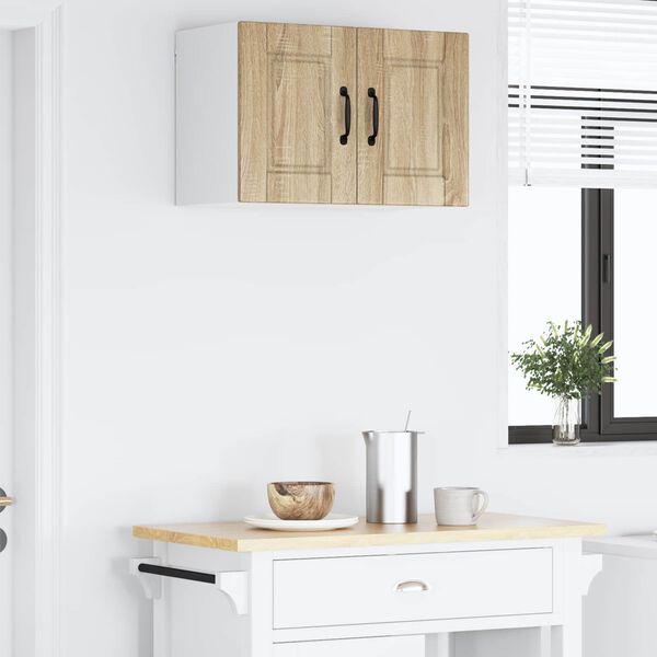 vidaXL Armoire de cuisine avec &eacute;tag&egrave;re Ch&ecirc;ne Sonoma 60 x 31 x 40 cm