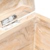 vidaXL Coffre 90x40x40 cm Bois d'acacia solide