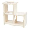 TRIXIE Maison pour rongeurs &agrave; 3 chambres 30x12x30 cm Bois