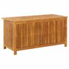 vidaXL Boîte de rangement de jardin 113x50x58 cm Bois d'acacia solide