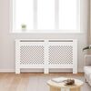 vidaXL Cache-radiateur Blanc 152x19x81,5 cm MDF
