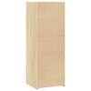vidaXL Buffet haut chêne sonoma 45x41x124 cm bois d'ingénierie