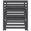 vidaXL Composteur Gris 82,5x82,5x99,5 cm Bois massif de pin