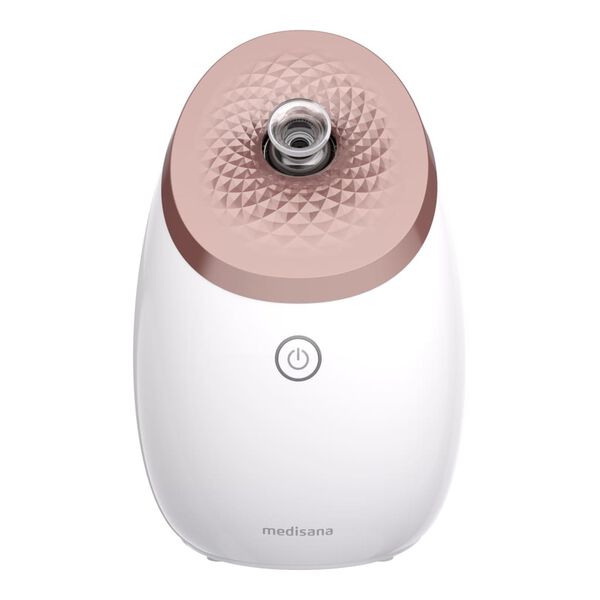 Medisana Sauna facial nano-ionique DS 600 blanc et dor&eacute; rose