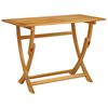 vidaXL Table Rectangulaire Sydney Marron 110 x 55 x 75 cm