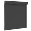 vidaXL Store Roulant Anthracite 140 x 150 cm Aluminium et Polyur&eacute;thane