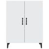 vidaXL Buffet Blanc 70x34x90 cm Bois d'ingénierie