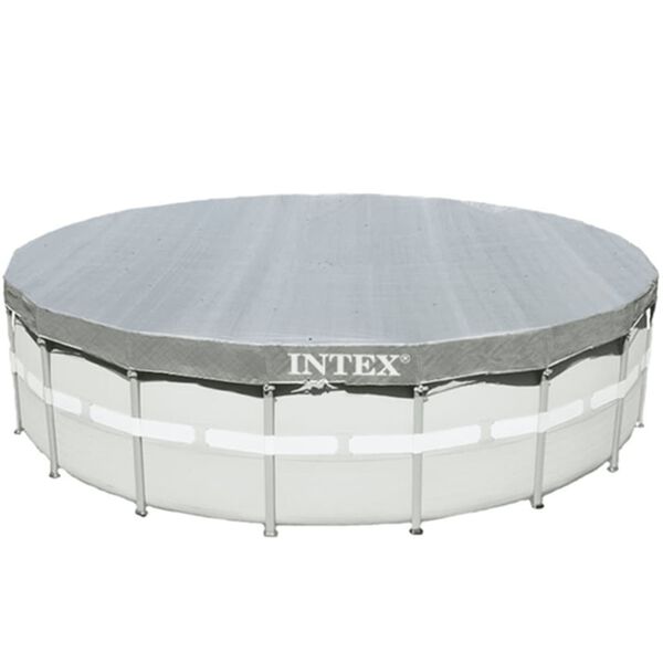 Intex Couverture de piscine ronde Deluxe 488 cm 28040
