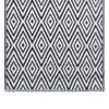 vidaXL Tapis d'extérieur ARAKIL Blanc et noir 120x180 cm PP