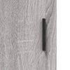 vidaXL Armoire murale sonoma gris 69,5x34x90 cm bois d'ingénierie