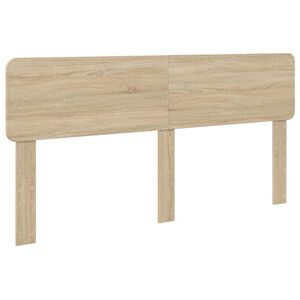vidaXL T&ecirc;te de lit Ch&ecirc;ne Sonoma 200 cm Bois d'ing&eacute;nierie