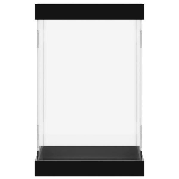 vidaXL Boîte d'affichage transparente 14x14x22 cm acrylique