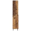 vidaXL Haut Armoire avec tiroir 2 pcs Bois Ancien Bois d'ing&eacute;nierie