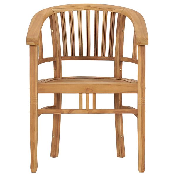 vidaXL Ensemble &agrave; manger de jardin 9 pcs bois de teck solide