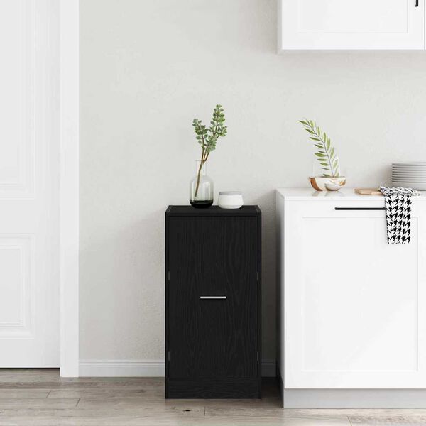 vidaXL Cabinet de Pharmacie Ch&ecirc;ne noir 40 x 41 x 77.5 cm