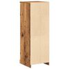 vidaXL Buffet haut vieux bois 36x35,5x103,5 cm bois d'ingénierie