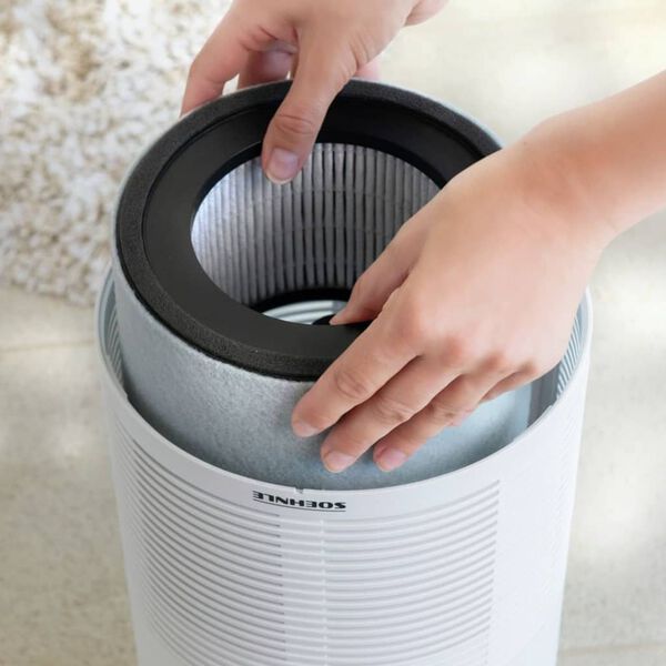 Soehnle Purificateur d'air Airfresh Clean 400 Blanc